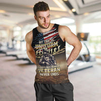 United States Veterans Day Men Tank Top Thank You Veterans Proud US Flag LT05 - Wonder Print Shop