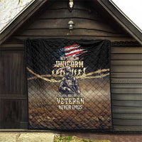 United States Veterans Day Quilt Thank You Veterans Proud US Flag LT05 - Wonder Print Shop