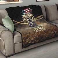 United States Veterans Day Quilt Thank You Veterans Proud US Flag LT05 - Wonder Print Shop