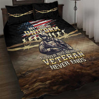 United States Veterans Day Quilt Bed Set Thank You Veterans Proud US Flag LT05 - Wonder Print Shop