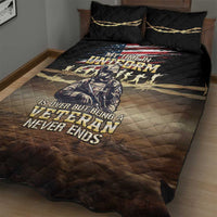 United States Veterans Day Quilt Bed Set Thank You Veterans Proud US Flag LT05 - Wonder Print Shop