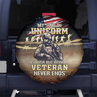 United States Veterans Day Spare Tire Cover Thank You Veterans Proud US Flag LT05 - Wonder Print Shop