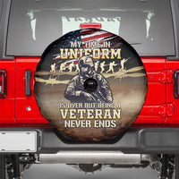 United States Veterans Day Spare Tire Cover Thank You Veterans Proud US Flag LT05 - Wonder Print Shop