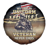 United States Veterans Day Spare Tire Cover Thank You Veterans Proud US Flag LT05 - Wonder Print Shop