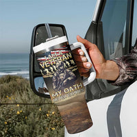 United States Veterans Day Tumbler With Handle Thank You Veterans Proud US Flag LT05 - Wonder Print Shop