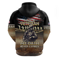 United States Veterans Day Zip Hoodie Thank You Veterans Proud US Flag LT05 - Wonder Print Shop