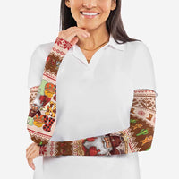 Howdy Christmas Arm Sleeves Cowboy Santa Western Xmas - Wonder Print Shop