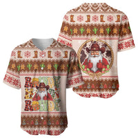 Howdy Christmas Baseball Jersey Cowboy Santa Western Xmas - Wonder Print Shop