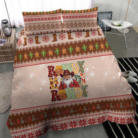 Howdy Christmas Bedding Set Cowboy Santa Western Xmas - Wonder Print Shop
