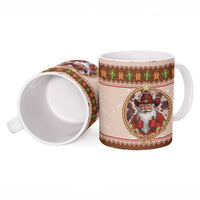 Howdy Christmas Ceramic Mug Cowboy Santa Western Xmas - Wonder Print Shop