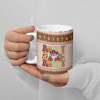 Howdy Christmas Ceramic Mug Cowboy Santa Western Xmas - Wonder Print Shop