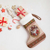 Howdy Christmas Stocking Cowboy Santa Western Xmas - Wonder Print Shop