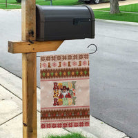 Howdy Christmas Garden Flag Cowboy Santa Western Xmas - Wonder Print Shop