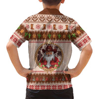 Howdy Christmas Hawaiian Shirt Cowboy Santa Western Xmas - Wonder Print Shop