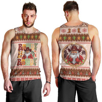 Howdy Christmas Men Tank Top Cowboy Santa Western Xmas - Wonder Print Shop