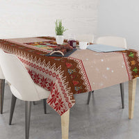 Howdy Christmas Tablecloth Cowboy Santa Western Xmas - Wonder Print Shop