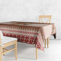 Howdy Christmas Tablecloth Cowboy Santa Western Xmas - Wonder Print Shop