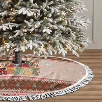 Howdy Christmas Tree Skirt Cowboy Santa Western Xmas - Wonder Print Shop