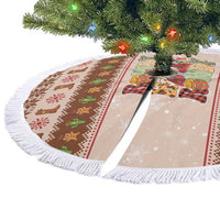 Howdy Christmas Tree Skirt Cowboy Santa Western Xmas - Wonder Print Shop