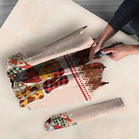 Howdy Christmas Umbrella Cowboy Santa Western Xmas - Wonder Print Shop