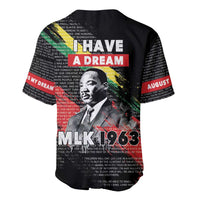 MLK Honoring The Legacy Baseball Jersey Black Version LT05 - Wonder Print Shop