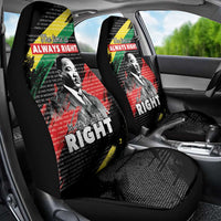 MLK Honoring The Legacy Car Seat Cover Black Version LT05 - Wonder Print Shop