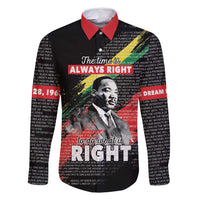 MLK Honoring The Legacy Family Matching Summer Maxi Dress and Hawaiian Shirt Black Version LT05 - Wonder Print Shop