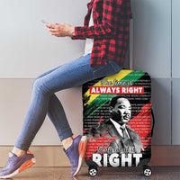 MLK Honoring The Legacy Luggage Cover Black Version LT05 - Wonder Print Shop