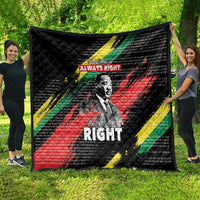 MLK Honoring The Legacy Quilt Black Version LT05 - Wonder Print Shop