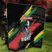 MLK Honoring The Legacy Quilt Black Version LT05 - Wonder Print Shop