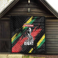 MLK Honoring The Legacy Quilt Black Version LT05 - Wonder Print Shop