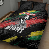 MLK Honoring The Legacy Quilt Bed Set Black Version LT05 - Wonder Print Shop