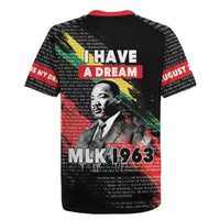MLK Honoring The Legacy Rugby Jersey Black Version LT05 - Wonder Print Shop