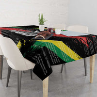 MLK Honoring The Legacy Tablecloth Black Version LT05 - Wonder Print Shop