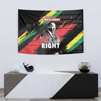 MLK Honoring The Legacy Tapestry Black Version LT05 - Wonder Print Shop