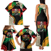 Remembering The Legacy Of MLK Family Matching Tank Maxi Dress and Hawaiian Shirt LT05 - Wonder Print Shop