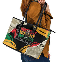 Remembering The Legacy Of MLK Leather Tote Bag LT05 - Wonder Print Shop