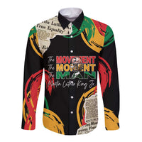 Remembering The Legacy Of MLK Long Sleeve Button Shirt LT05 - Wonder Print Shop