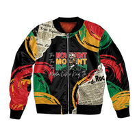 Remembering The Legacy Of MLK Sleeve Zip Bomber Jacket LT05 - Wonder Print Shop