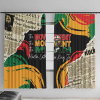 Remembering The Legacy Of MLK Window Curtain LT05 - Wonder Print Shop