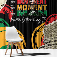Remembering The Legacy Of MLK Window Curtain LT05 - Wonder Print Shop