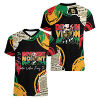 Remembering The Legacy Of MLK Women V-Neck T-Shirt LT05 - Wonder Print Shop