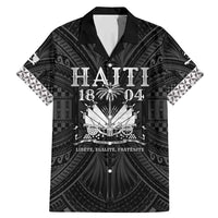 Haiti 1804 Family Matching Mermaid Dress and Hawaiian Shirt Polynesian Silver Neg Maron LT05 - Wonder Print Shop