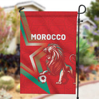 Morocco WC Football 2026 Garden Flag Go Champions Lion Spirit - Wonder Print Shop