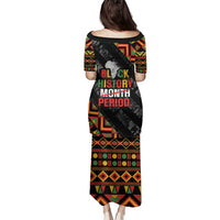 Black History Month Family Matching Puletasi and Hawaiian Shirt One Month Can't Hold Our History