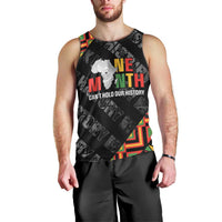 Black History Month Men Tank Top One Month Can't Hold Our History