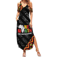 Black History Month Summer Maxi Dress One Month Can't Hold Our History