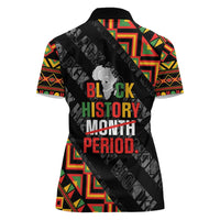 Black History Month Women Polo Shirt One Month Can't Hold Our History