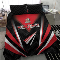Trinidad And Tobago Cricket Bedding Set Go Red Force