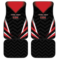 Trinidad And Tobago Cricket Car Mats Go Red Force